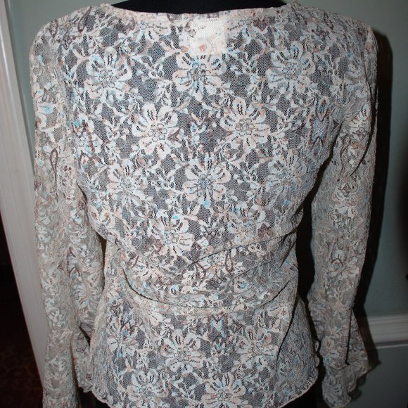 NWOT Vintage Boho Top - Picture 3 of 4